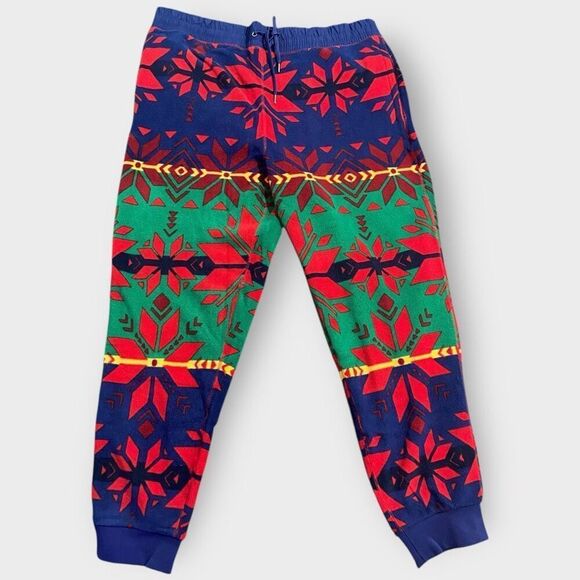 Polo Ralph Lauren Snowflake Fair-Isle Graphic Fleece Jogger Sweatpants size XL - Picture 1 of 10